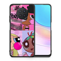 Thumbnail for Θήκη Αγίου Βαλεντίνου Huawei Nova 8i / Honor 50 Lite Bubble Girls από τη Smartfits με σχέδιο στο πίσω μέρος και μαύρο περίβλημα | Huawei Nova 8i / Honor 50 Lite Bubble Girls case with colorful back and black bezels