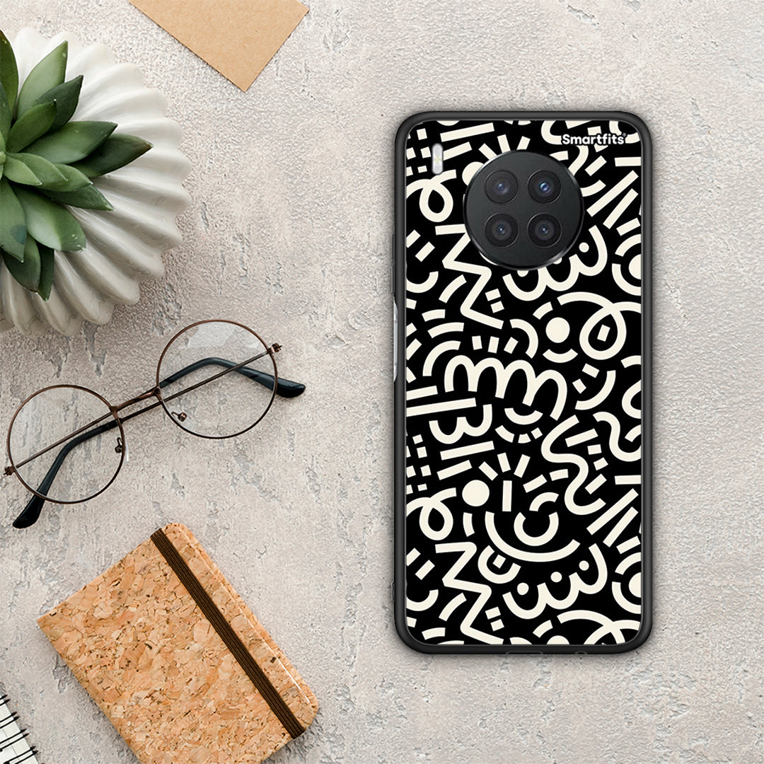 Doodle Art - Huawei Nova 8i / Honor 50 Lite θήκη