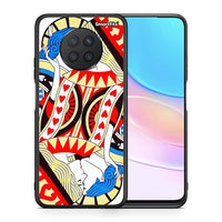 Thumbnail for Θήκη Huawei Nova 8i / Honor 50 Lite Card Love από τη Smartfits με σχέδιο στο πίσω μέρος και μαύρο περίβλημα | Huawei Nova 8i / Honor 50 Lite Card Love case with colorful back and black bezels
