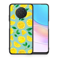 Thumbnail for Θήκη Huawei Nova 8i / Honor 50 Lite Lemons από τη Smartfits με σχέδιο στο πίσω μέρος και μαύρο περίβλημα | Huawei Nova 8i / Honor 50 Lite Lemons case with colorful back and black bezels