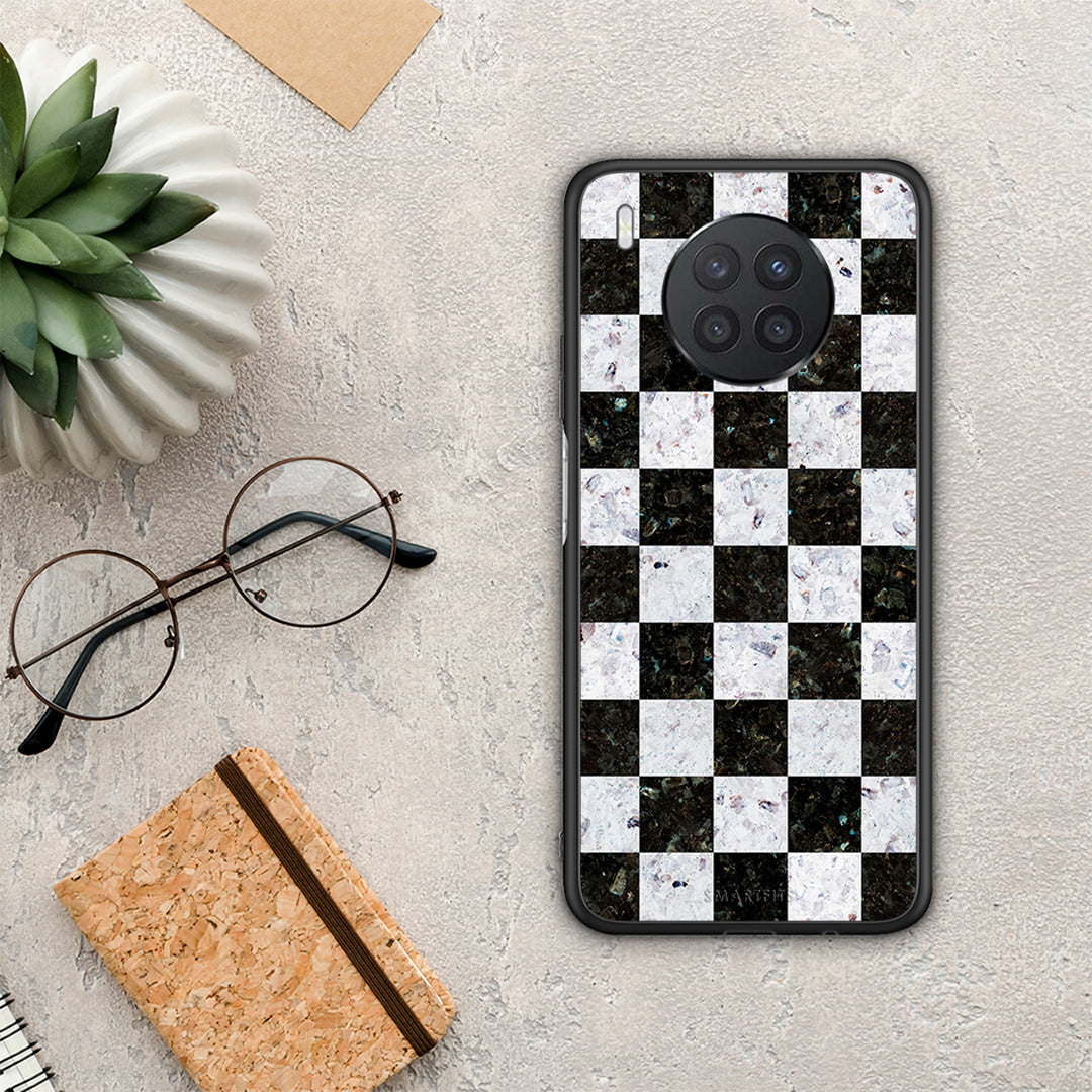 Marble Square Geometric - Huawei Nova 8i / Honor 50 Lite θήκη
