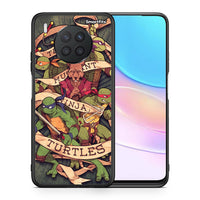 Thumbnail for Θήκη Huawei Nova 8i / Honor 50 Lite Ninja Turtles από τη Smartfits με σχέδιο στο πίσω μέρος και μαύρο περίβλημα | Huawei Nova 8i / Honor 50 Lite Ninja Turtles case with colorful back and black bezels