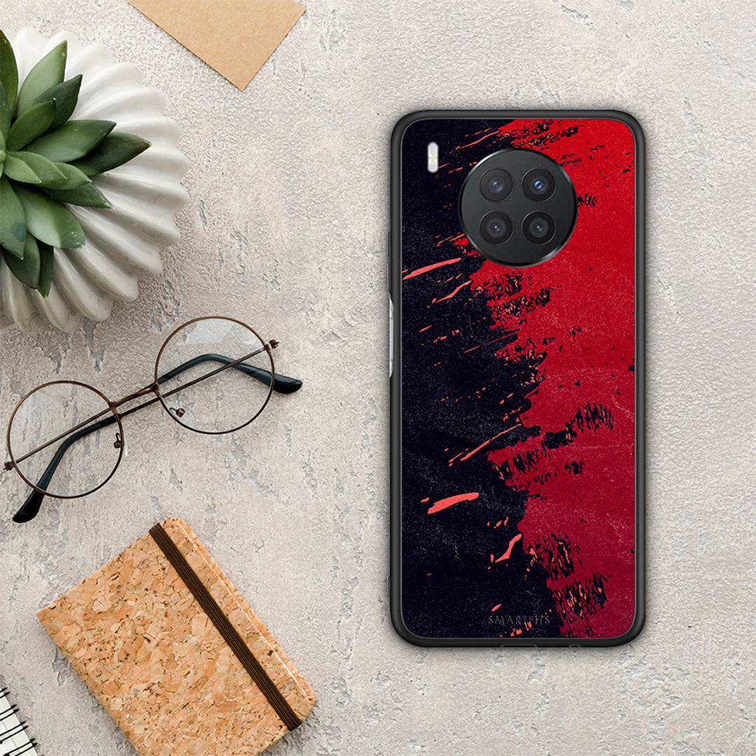 Red Paint - Huawei Nova 8i / Honor 50 Lite θήκη