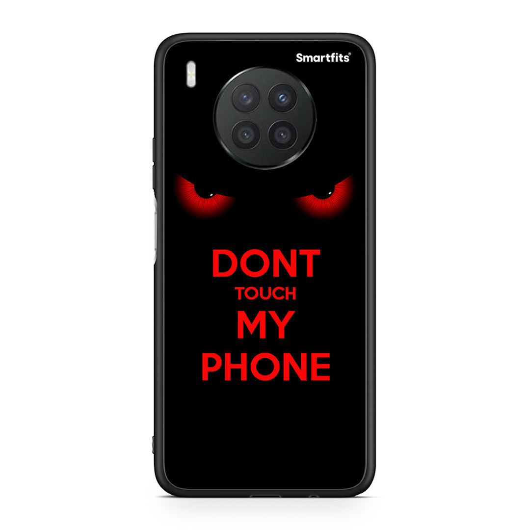 Huawei Nova 8i / Honor 50 Lite Touch My Phone θήκη από τη Smartfits με σχέδιο στο πίσω μέρος και μαύρο περίβλημα | Smartphone case with colorful back and black bezels by Smartfits