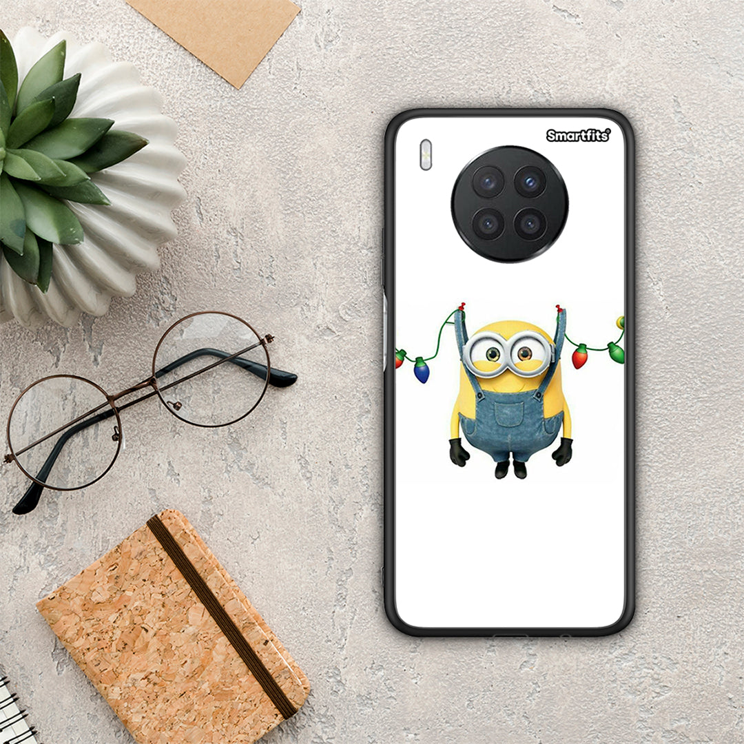 Xmas Minion Lights - Huawei Nova 8i / Honor 50 Lite θήκη