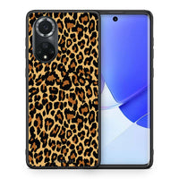 Thumbnail for Θήκη Huawei Nova 9/Honor 50 Leopard Animal από τη Smartfits με σχέδιο στο πίσω μέρος και μαύρο περίβλημα | Huawei Nova 9/Honor 50 Leopard Animal case with colorful back and black bezels