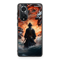 Thumbnail for Huawei Nova 9/Honor 50 Dragons Fight θήκη από τη Smartfits με σχέδιο στο πίσω μέρος και μαύρο περίβλημα | Smartphone case with colorful back and black bezels by Smartfits