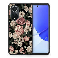 Thumbnail for Θήκη Huawei Nova 9/Honor 50 Wild Roses Flower από τη Smartfits με σχέδιο στο πίσω μέρος και μαύρο περίβλημα | Huawei Nova 9/Honor 50 Wild Roses Flower case with colorful back and black bezels
