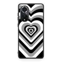 Thumbnail for Huawei Nova 9/Honor 50 Black Hearts θήκη από τη Smartfits με σχέδιο στο πίσω μέρος και μαύρο περίβλημα | Smartphone case with colorful back and black bezels by Smartfits