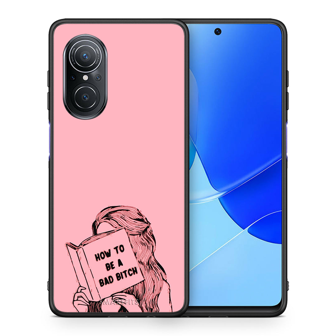 Θήκη Huawei Nova 9 SE Bad Bitch από τη Smartfits με σχέδιο στο πίσω μέρος και μαύρο περίβλημα | Huawei Nova 9 SE Bad Bitch case with colorful back and black bezels