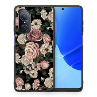 Thumbnail for Θήκη Huawei Nova 9 SE Wild Roses Flower από τη Smartfits με σχέδιο στο πίσω μέρος και μαύρο περίβλημα | Huawei Nova 9 SE Wild Roses Flower case with colorful back and black bezels