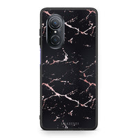 Thumbnail for 4 - Huawei Nova 9 SE Black Rosegold Marble case, cover, bumper