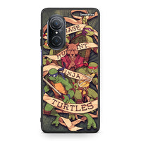 Thumbnail for Huawei Nova 9 SE Ninja Turtles θήκη από τη Smartfits με σχέδιο στο πίσω μέρος και μαύρο περίβλημα | Smartphone case with colorful back and black bezels by Smartfits