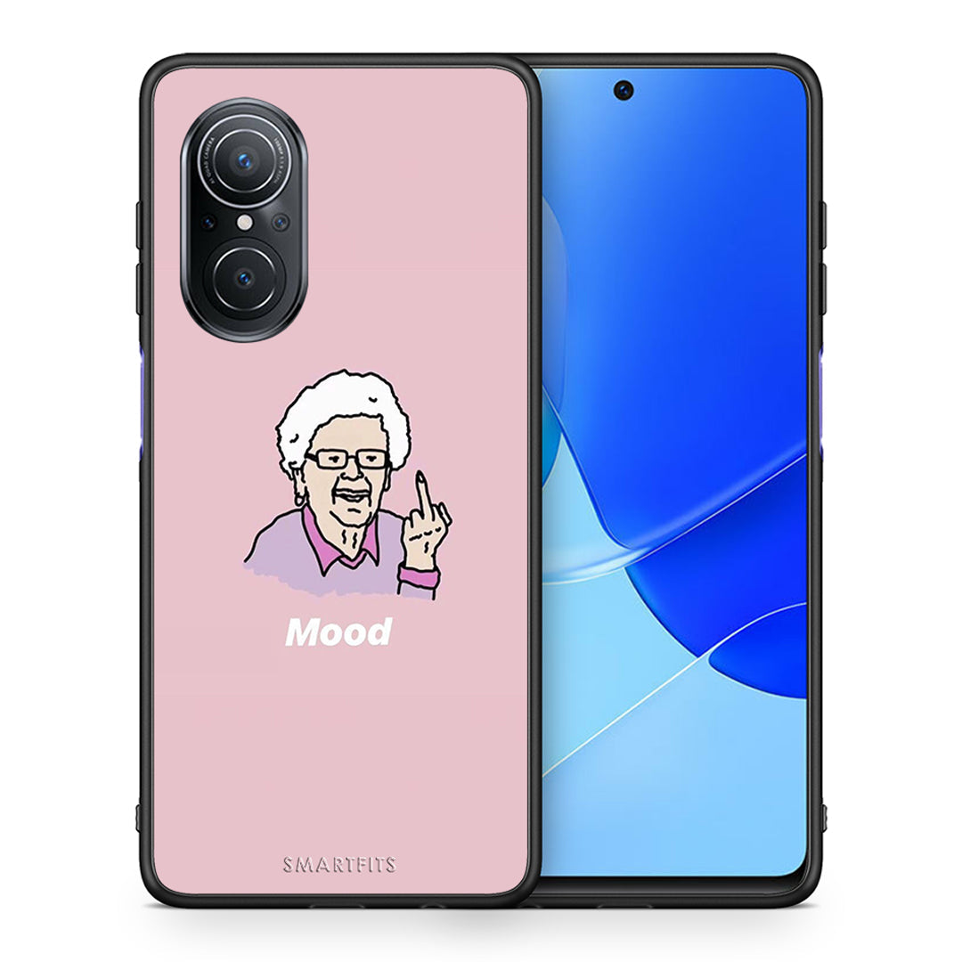 Θήκη Huawei Nova 9 SE Mood PopArt από τη Smartfits με σχέδιο στο πίσω μέρος και μαύρο περίβλημα | Huawei Nova 9 SE Mood PopArt case with colorful back and black bezels