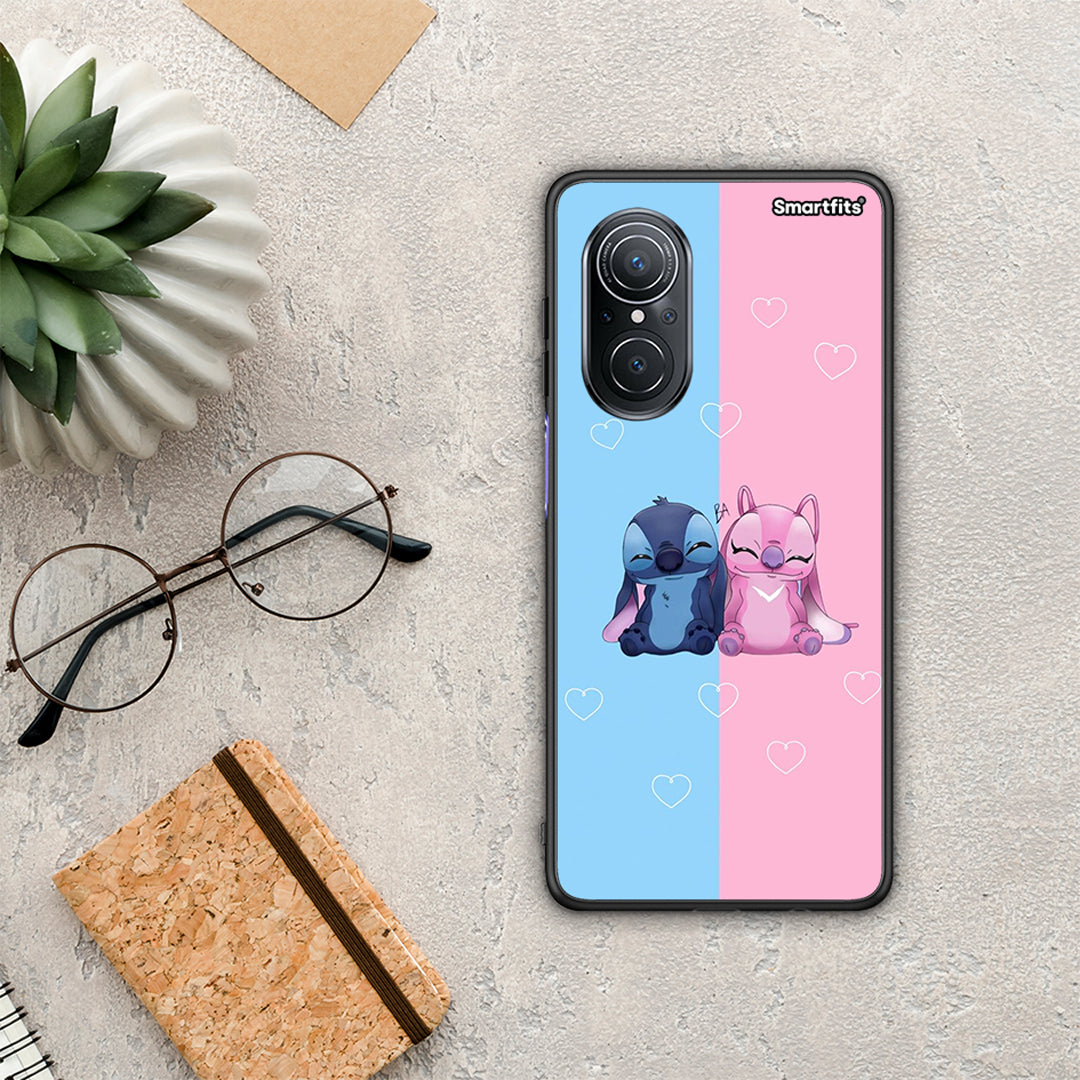 Stitch And Angel - Huawei Nova 9 SE θήκη