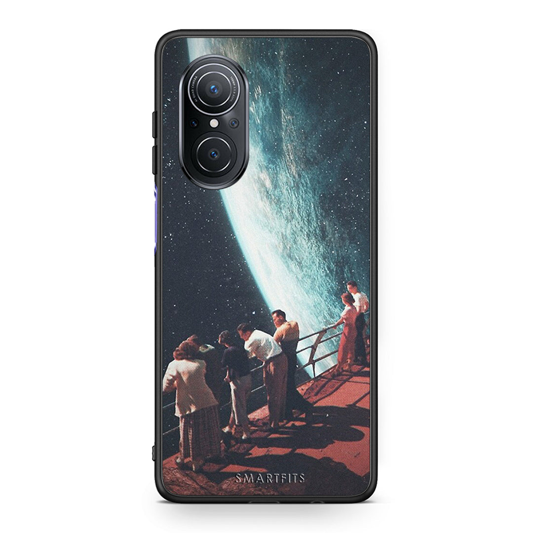 Huawei Nova 9 SE Surreal View θήκη από τη Smartfits με σχέδιο στο πίσω μέρος και μαύρο περίβλημα | Smartphone case with colorful back and black bezels by Smartfits