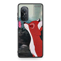 Thumbnail for Huawei Nova 9 SE Tod And Vixey Love 2 θήκη από τη Smartfits με σχέδιο στο πίσω μέρος και μαύρο περίβλημα | Smartphone case with colorful back and black bezels by Smartfits