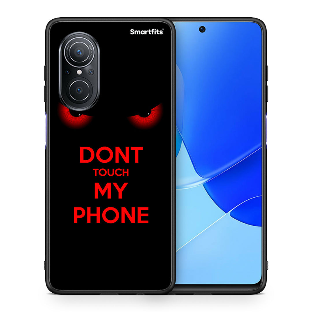 Θήκη Huawei Nova 9 SE Touch My Phone από τη Smartfits με σχέδιο στο πίσω μέρος και μαύρο περίβλημα | Huawei Nova 9 SE Touch My Phone case with colorful back and black bezels