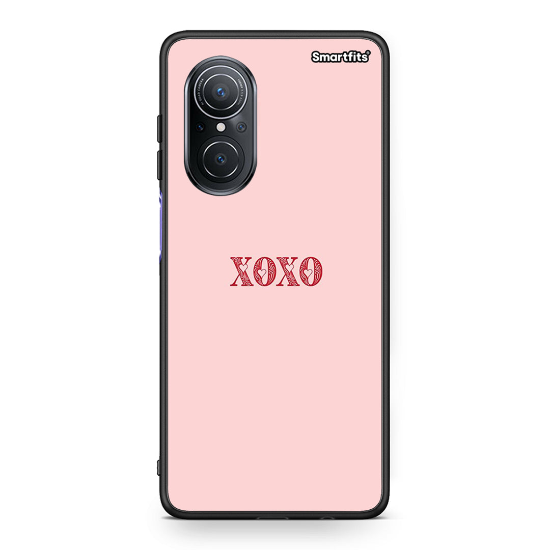 Huawei Nova 9 SE XOXO Love θήκη από τη Smartfits με σχέδιο στο πίσω μέρος και μαύρο περίβλημα | Smartphone case with colorful back and black bezels by Smartfits