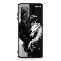 Thumbnail for Huawei Nova 9 SE Yin Yang Θήκη από τη Smartfits με σχέδιο στο πίσω μέρος και μαύρο περίβλημα | Smartphone case with colorful back and black bezels by Smartfits