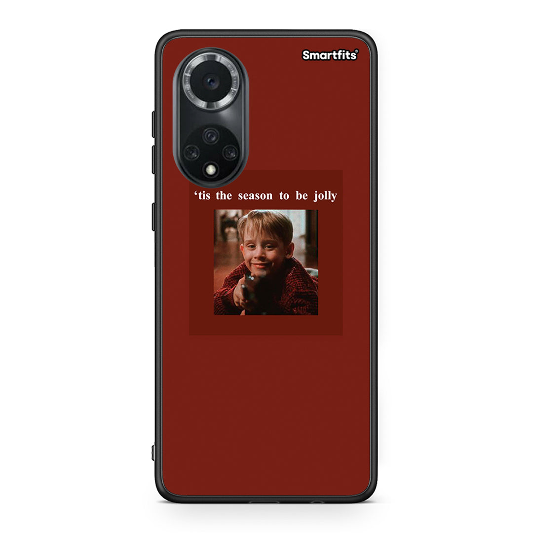 Huawei Nova 9/Honor 50 Xmas Ultimate Spirit θήκη από τη Smartfits με σχέδιο στο πίσω μέρος και μαύρο περίβλημα | Smartphone case with colorful back and black bezels by Smartfits
