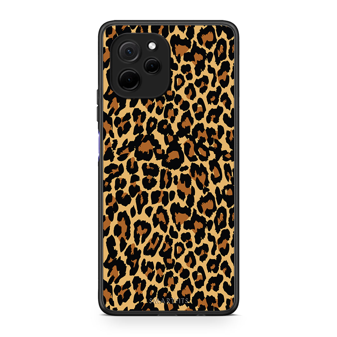 Θήκη Huawei Nova Y61 Animal Leopard από τη Smartfits με σχέδιο στο πίσω μέρος και μαύρο περίβλημα | Huawei Nova Y61 Animal Leopard Case with Colorful Back and Black Bezels