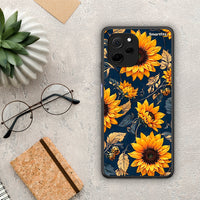 Thumbnail for Θήκη Huawei Nova Y61 Autumn Sunflowers από τη Smartfits με σχέδιο στο πίσω μέρος και μαύρο περίβλημα | Huawei Nova Y61 Autumn Sunflowers Case with Colorful Back and Black Bezels