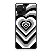 Thumbnail for Θήκη Huawei Nova Y61 Black Hearts από τη Smartfits με σχέδιο στο πίσω μέρος και μαύρο περίβλημα | Huawei Nova Y61 Black Hearts Case with Colorful Back and Black Bezels