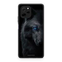 Thumbnail for Θήκη Huawei Nova Y61 Dark Wolf από τη Smartfits με σχέδιο στο πίσω μέρος και μαύρο περίβλημα | Huawei Nova Y61 Dark Wolf Case with Colorful Back and Black Bezels