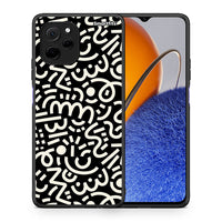 Thumbnail for Θήκη Huawei Nova Y61 Doodle Art από τη Smartfits με σχέδιο στο πίσω μέρος και μαύρο περίβλημα | Huawei Nova Y61 Doodle Art Case with Colorful Back and Black Bezels