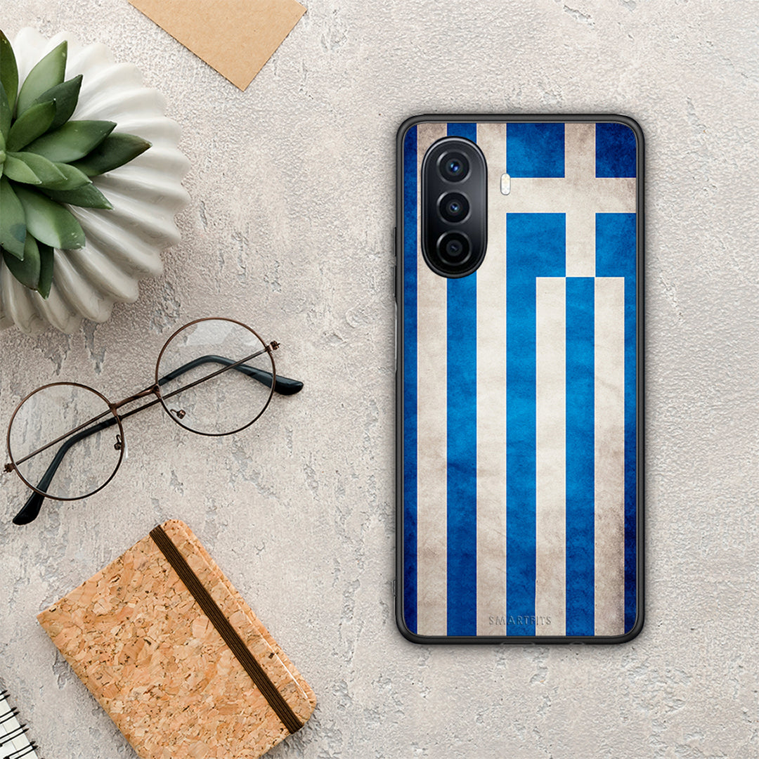 Flag Greek - Huawei Nova Y70 / Y70 Plus θήκη