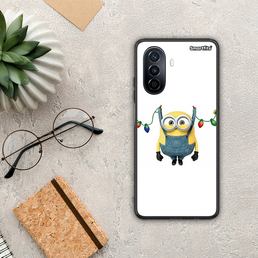 Xmas Minion Lights - Huawei Nova Y70 / Y70 Plus θήκη