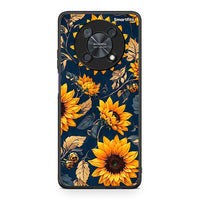 Thumbnail for Huawei Nova Y90 Autumn Sunflowers θήκη από τη Smartfits με σχέδιο στο πίσω μέρος και μαύρο περίβλημα | Smartphone case with colorful back and black bezels by Smartfits