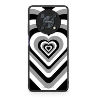 Thumbnail for Huawei Nova Y90 Black Hearts θήκη από τη Smartfits με σχέδιο στο πίσω μέρος και μαύρο περίβλημα | Smartphone case with colorful back and black bezels by Smartfits