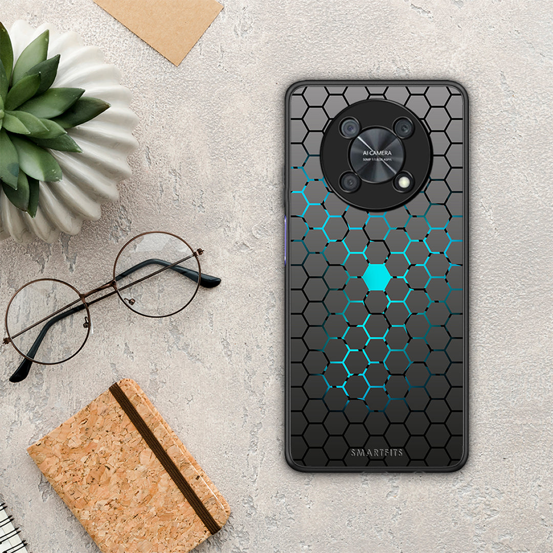 Geometric Hexagonal - Huawei Nova Y90 θήκη