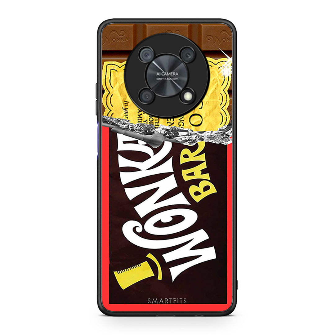 Huawei Nova Y90 Golden Ticket θήκη από τη Smartfits με σχέδιο στο πίσω μέρος και μαύρο περίβλημα | Smartphone case with colorful back and black bezels by Smartfits