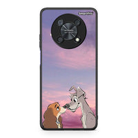 Thumbnail for Huawei Nova Y90 Lady And Tramp θήκη από τη Smartfits με σχέδιο στο πίσω μέρος και μαύρο περίβλημα | Smartphone case with colorful back and black bezels by Smartfits
