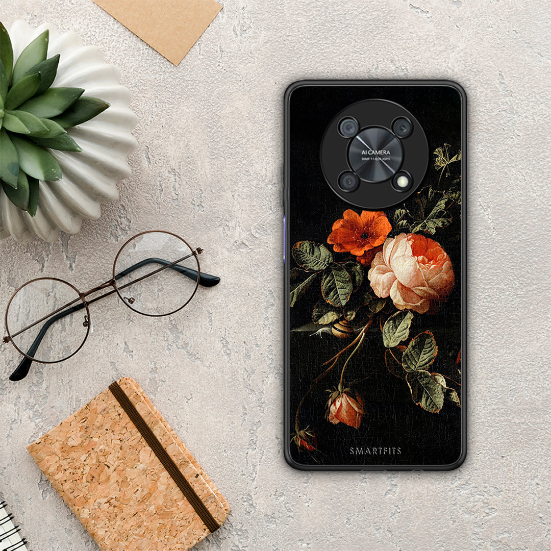 Vintage Roses - Huawei Nova Y90 θήκη