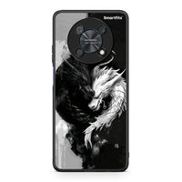 Thumbnail for Huawei Nova Y90 Yin Yang θήκη από τη Smartfits με σχέδιο στο πίσω μέρος και μαύρο περίβλημα | Smartphone case with colorful back and black bezels by Smartfits
