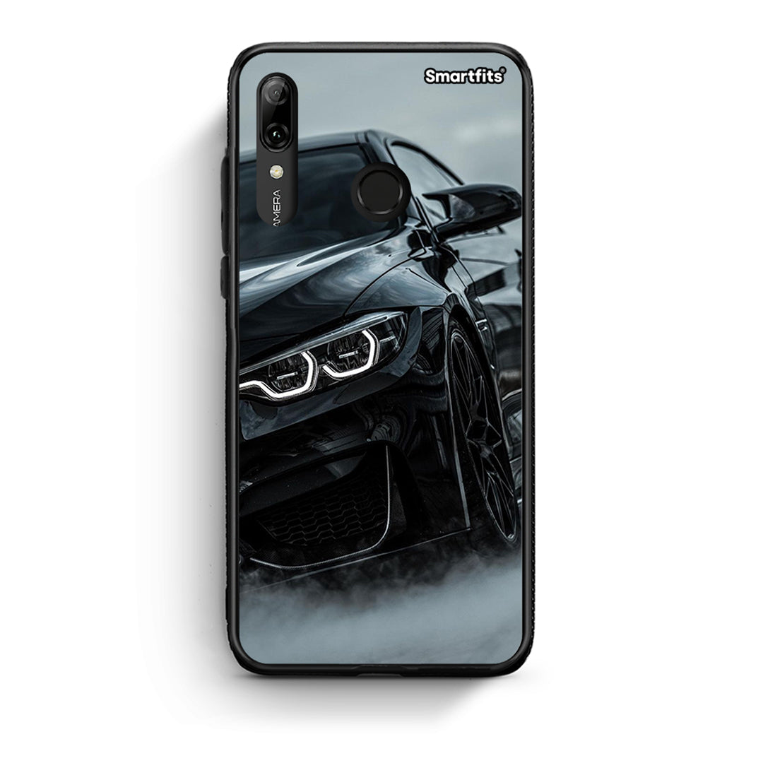 Huawei P Smart 2019 Black BMW θήκη από τη Smartfits με σχέδιο στο πίσω μέρος και μαύρο περίβλημα | Smartphone case with colorful back and black bezels by Smartfits