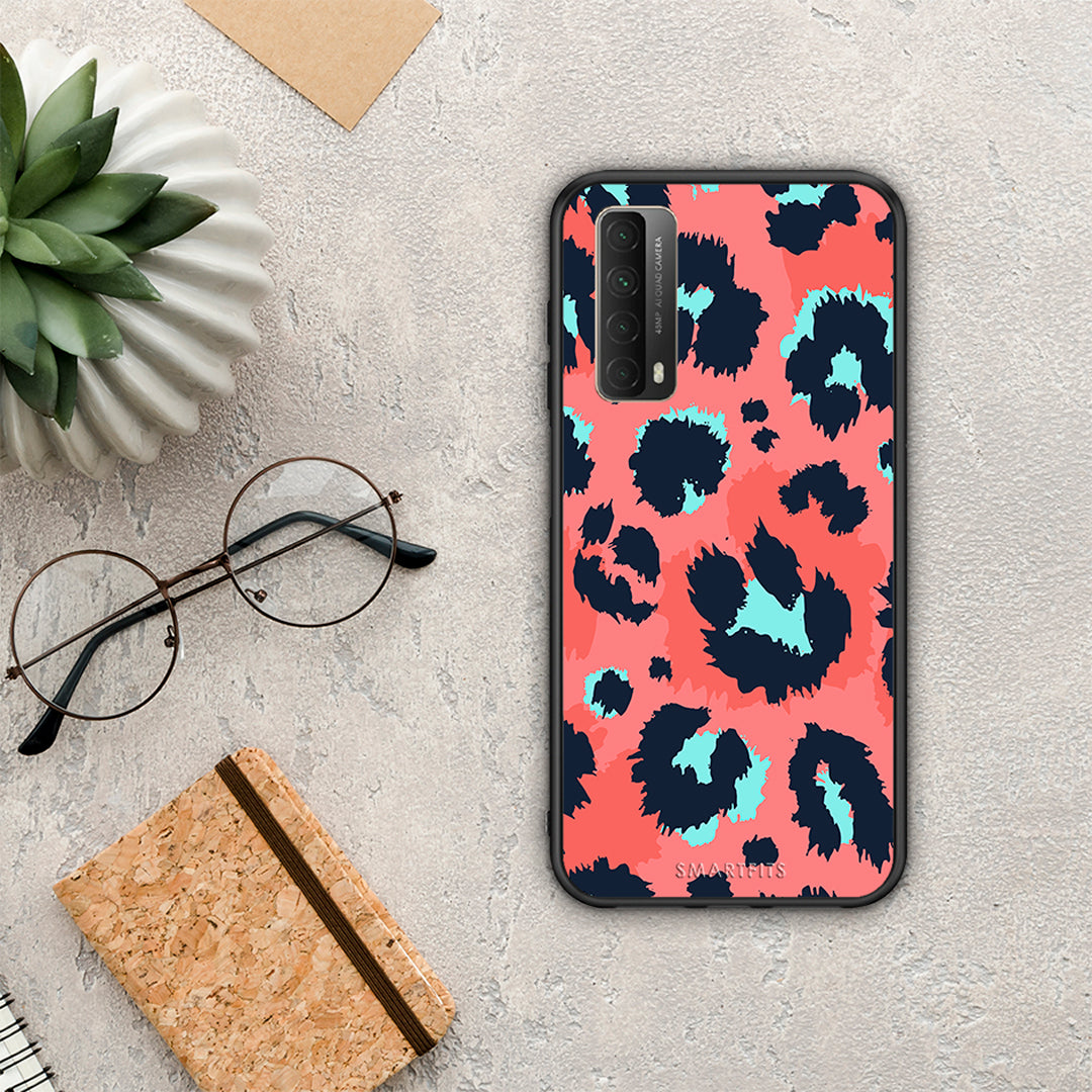 Animal Pink Leopard - Huawei P Smart 2021 θήκη