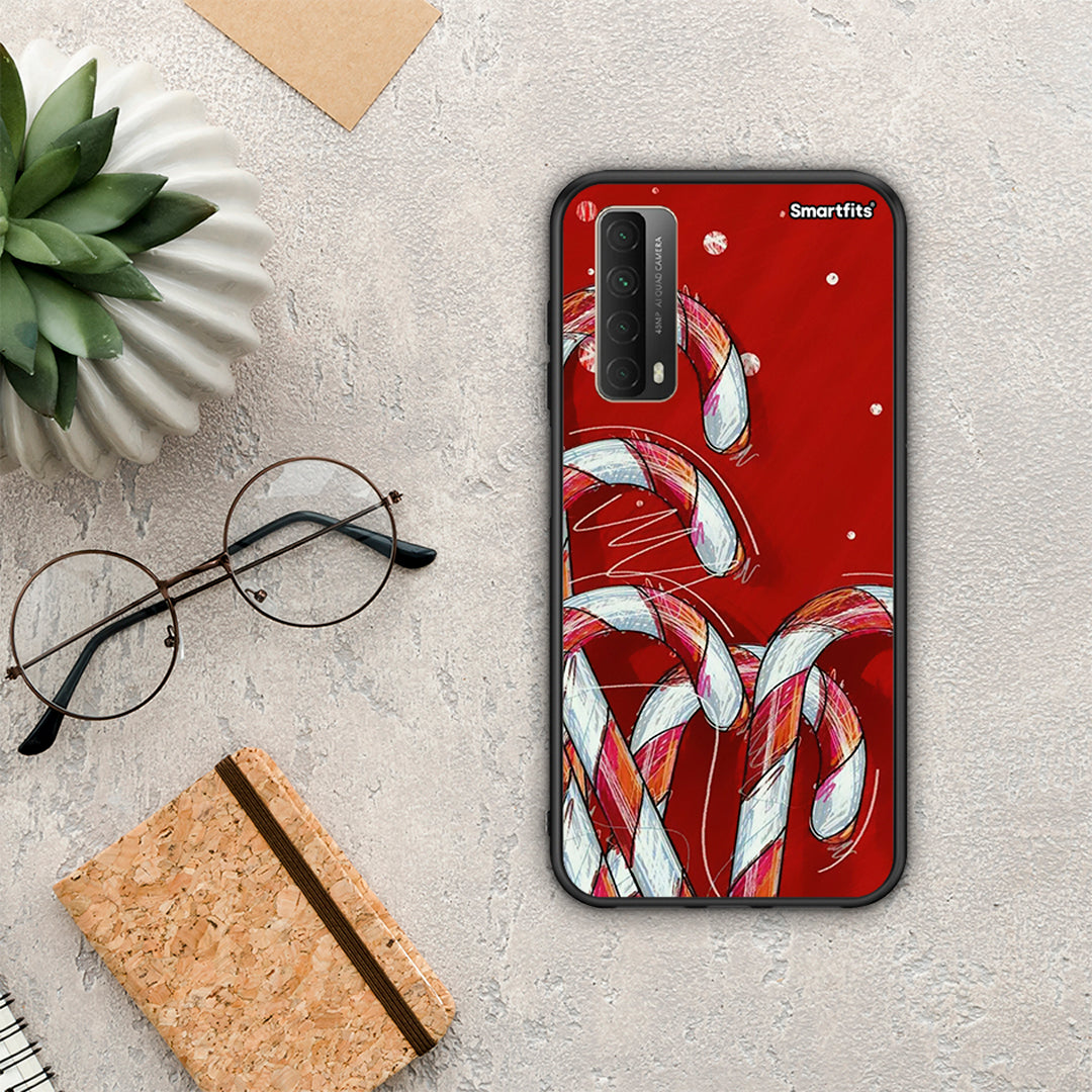 Candy Cane - Huawei P Smart 2021 θήκη