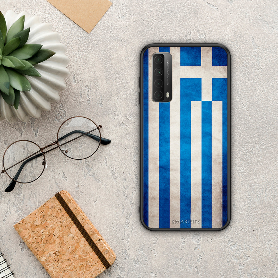 Flag Greek - Huawei P Smart 2021 θήκη