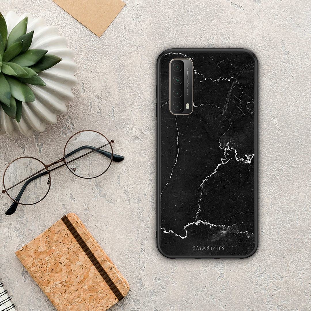 Marble Black - Huawei P Smart 2021 θήκη