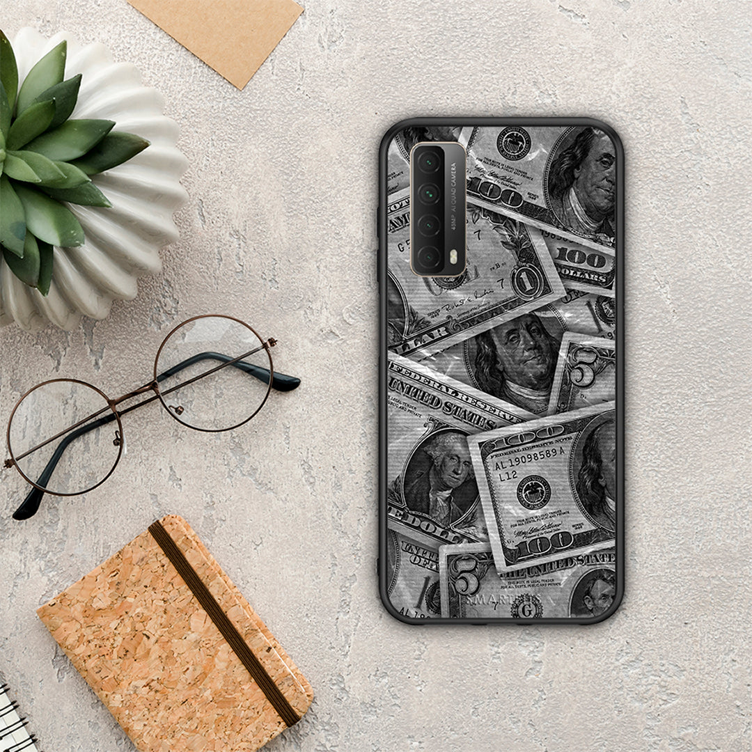 Money Dollars - Huawei P Smart 2021 θήκη