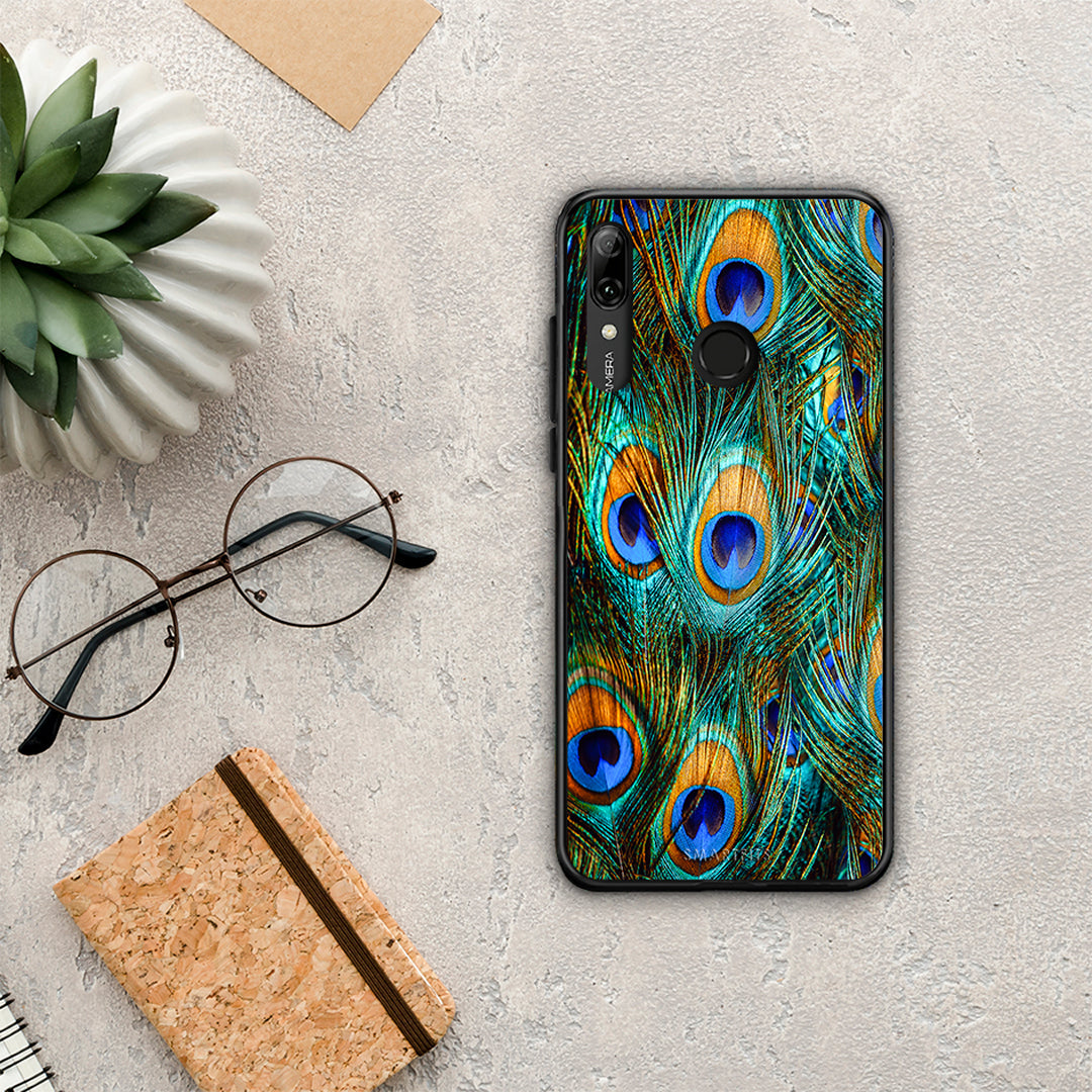 Real Peacock Feathers - Huawei P Smart 2019 / P Smart+ / Nova 3i θήκη