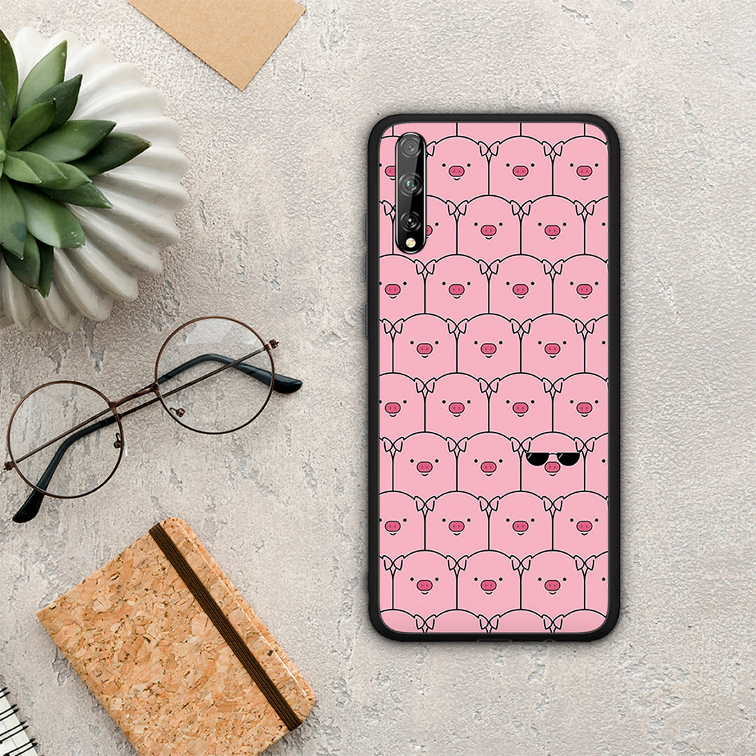 Pig Glasses - Huawei P Smart S θήκη
