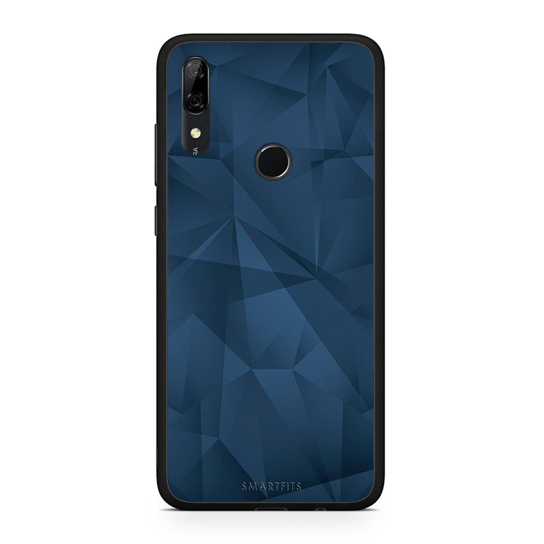 39 - Huawei P Smart Z Blue Abstract Geometric case, cover, bumper