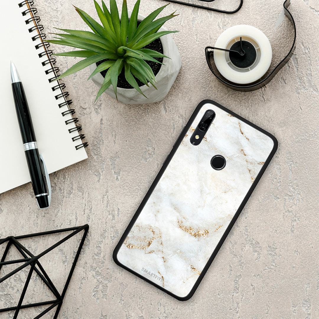 White Gold Marble - Huawei P Smart Z θήκη