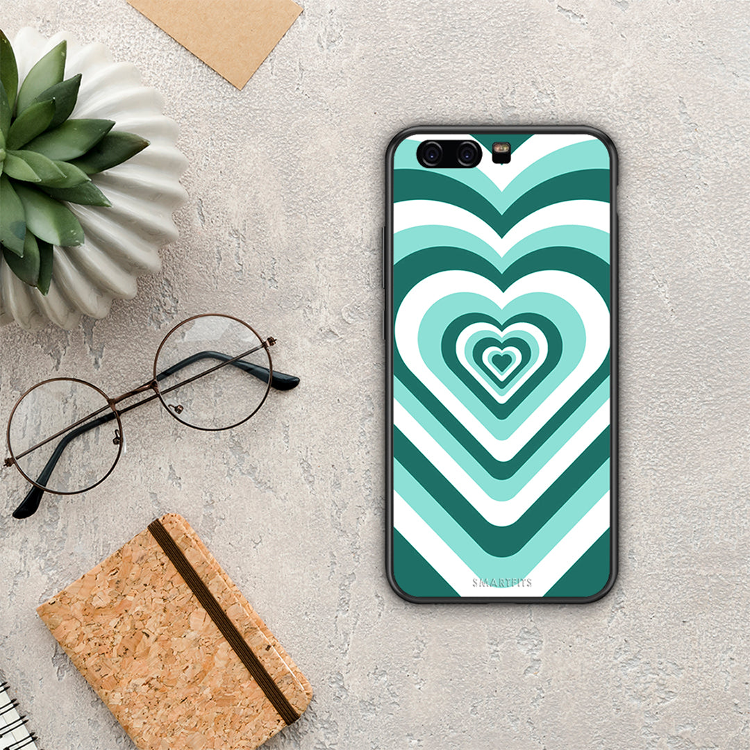 Green Hearts - Huawei P10 Lite θήκη